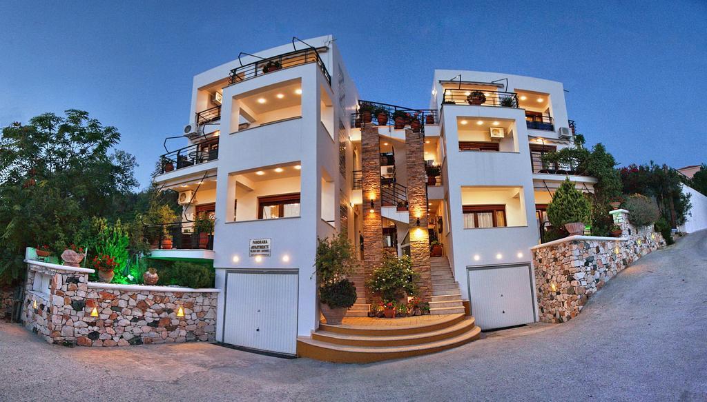 Panorama Apartments Plomari Exterior foto